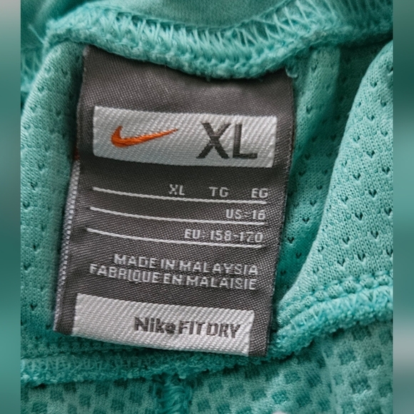 🌟Nike Kids Blue Green Sweat Pants Joggers Size XL🌟 - Picture 4 of 9